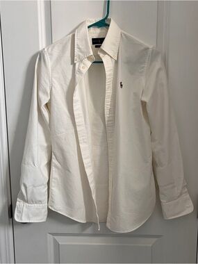 Ralph Lauren White Women’s Oxford